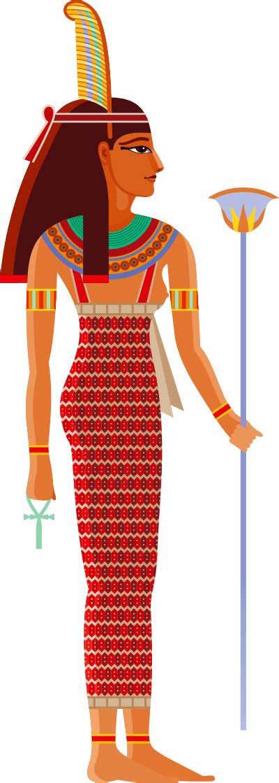 maat egyptian god symbol.